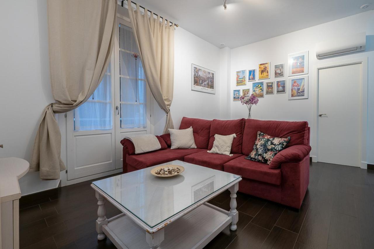 Apartamento Cadiz Colonial Bagian luar foto